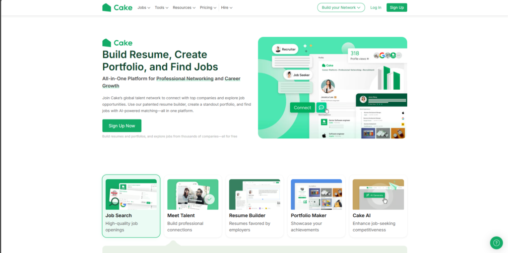 CakeResume-مواقع انشاء سيرة ذاتية