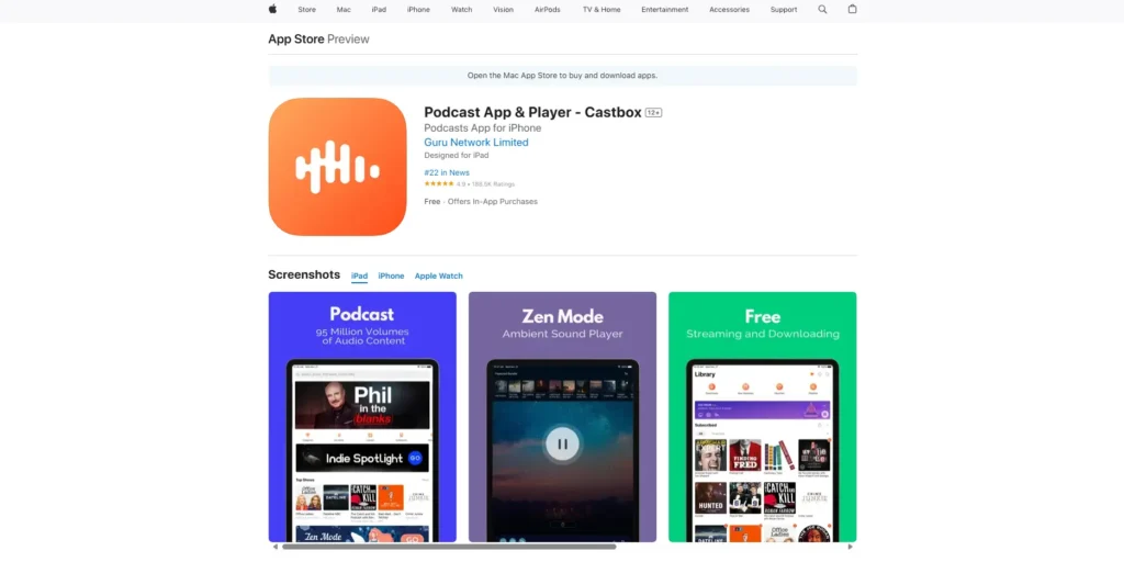 Castbox 1-تطبيق بودكاست