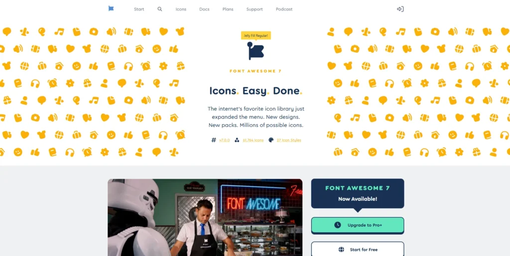 FontAwesome-مواقع تحميل أيقونات