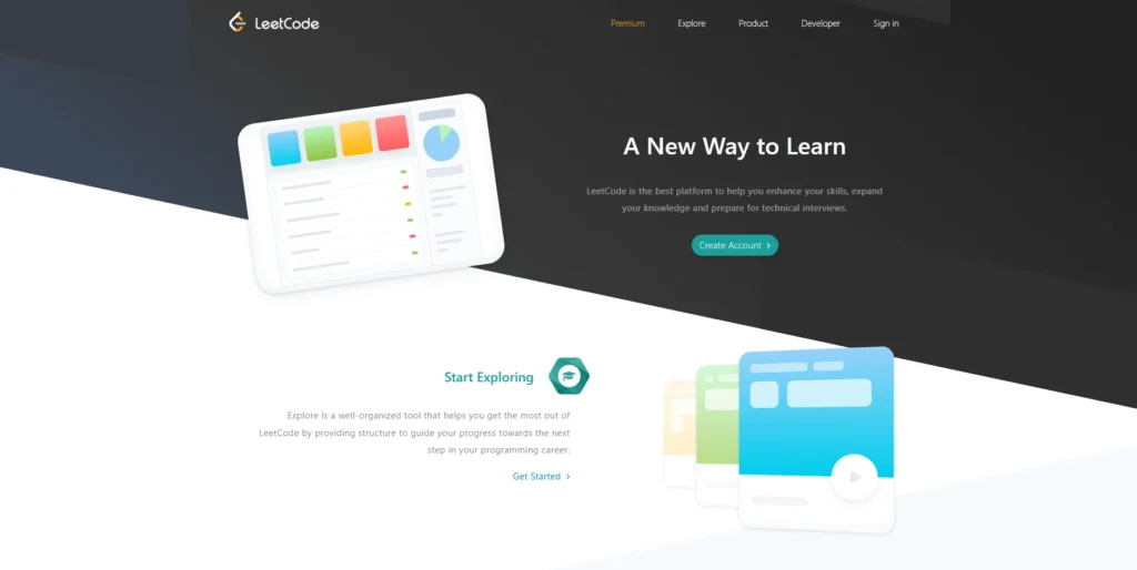 LeetCode-مواقع تعلم البرمجة
