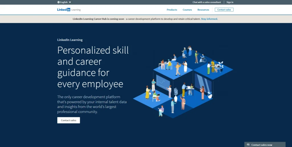 LinkedIn Learning-مواقع تعلم البرمجة