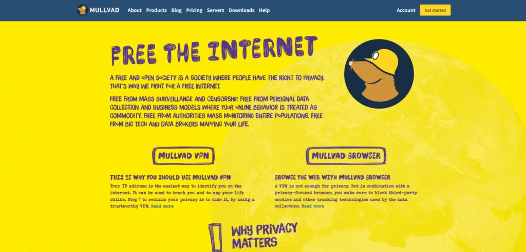 Mullvad VPN-افضل برامج VPN للكمبيوتر