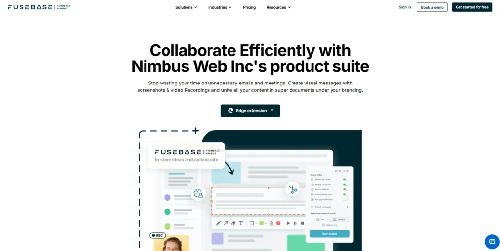Nimbus Capture-برامج تسجيل الشاشة للكمبيوتر