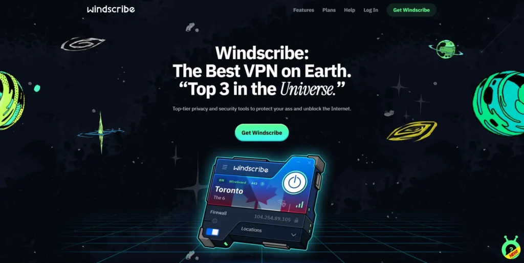 Windscribe VPN-افضل برامج VPN للكمبيوتر